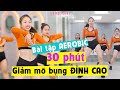 30 pht gim m bng nh cao cng bi tp vi bo ngc aerobic