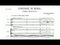 Respighi  fountains of rome score