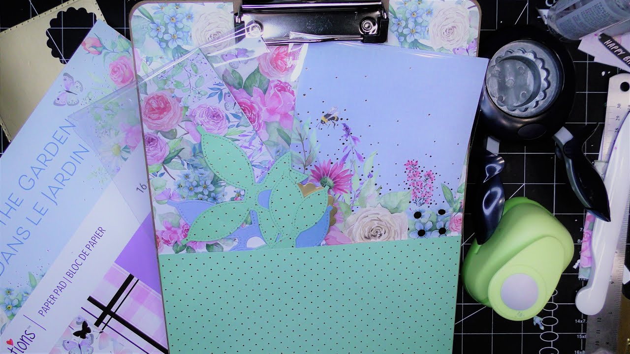 Crafty Clipboard Swap! Altered Clipboard & Matching
