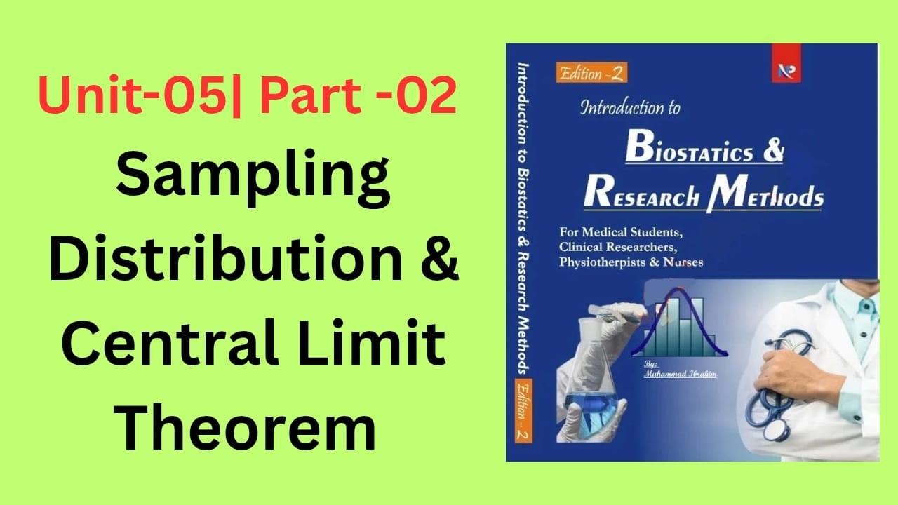 Unit 5 | Part 2 | Sampling distribution & Central limit theorem ...