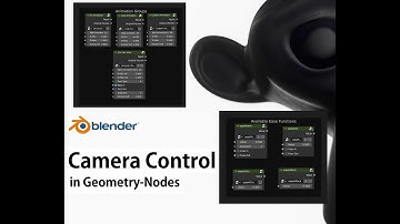 Blender Camera Animation (via Geometry-Nodes)