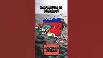 Can you find all mistakes? #map #edit #history #flags #mapping #fyp #viral #countries #countryballs