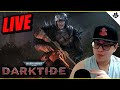  warhammer 40000 darktide live  revolver veteran vs auric maelstrom randoms