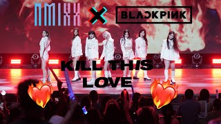 NMIXX PERFORMING "Kill This Love" at Kcon US 2022 (CAM)