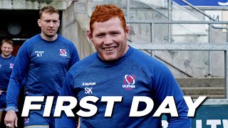 Steven Kitshoff's arrival and first day at Ulster Rugby