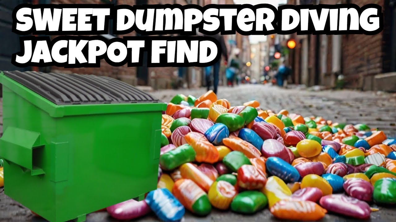 Insane Luck: Uncovering UK Dumpster Dive Jackpot 🍫😀