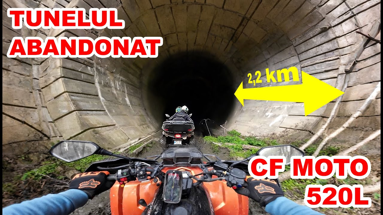 Cu ATV-ul prin tunelele abandonate ❌ CF Moto 520L | Can-am