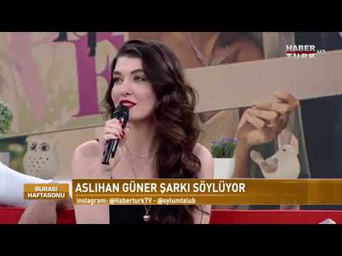 Aslıhan güner şarkı söylüyor