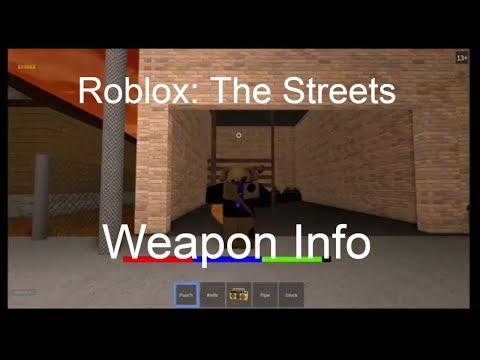 Weapon Info 1 Roblox The Streets By Jplayhd - update the streets weapon roblox
