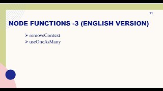 Node Functions  3 English Version