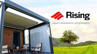 Hava Bulutlarla Kapanıyor!   Rising Pergola İle Mevsim Havası Resimi