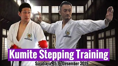 Stepping in Kumite with Takashi Yamaguchi Sensei a...