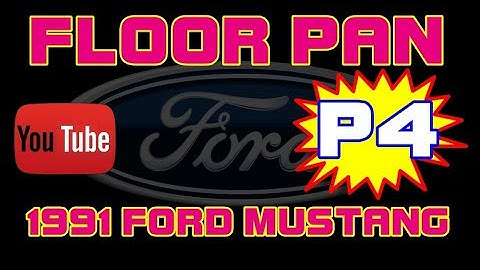 ⭐ 1979 - 1993 Ford Mustang - FULL Floor Pan - PART 4