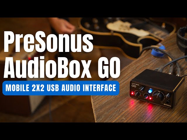 Presonus AudioBox GO, Audio Interface - Portland Music Company