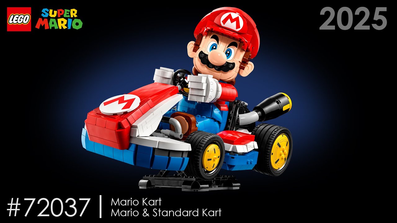LEGO Super Mario - Mario e Standard Kart - 1972 Peças - 72037