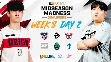 Overwatch League 2022 Season | Midseason Madness Qualifiers | Week 8 Day 2 - West +East Encore