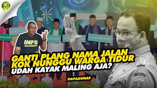 Download lagu Papa Dimas: Bikin Malu Aja Wan❗ganti Plang Nama Jalan Aja Kok Nunggu Warga Tidur mp3