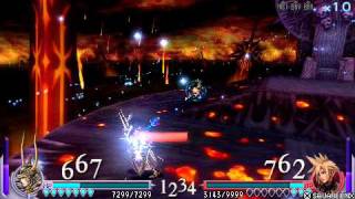 【DFF】Lv100 WOL VS Lv105 クラウド(極端)