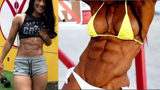 Best Female Abs | Teen Girls With Abs Workout-FBB Presents JUST Female abs RIPPED  SHREDDED Girl abs