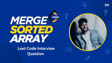 Merge Sorted Array | Step-by-Step Solution Explained! LeetCode |  Tamil