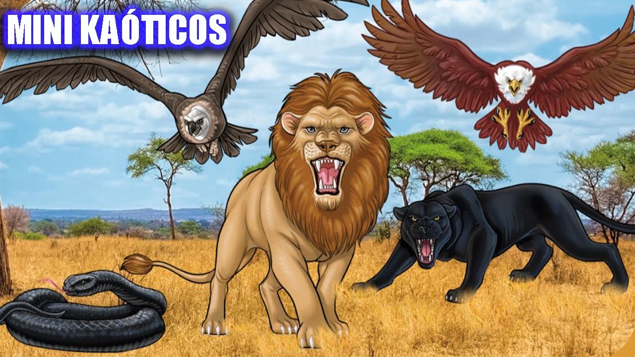 Predatori SBABAM KREATUREX PREDATORI ALATI & DOMINATOR ANIMALES DE LA SABANA ...