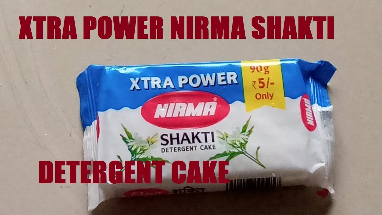XTRA POWER NIRMA SHAKTI DETERGENT CAKE| CLOTHES SOAP