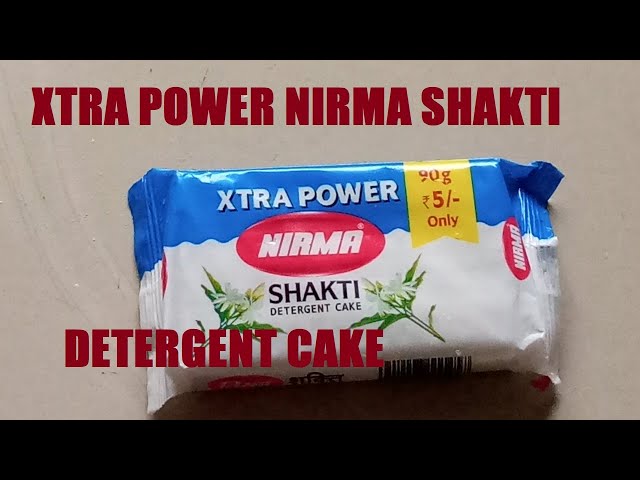 XTRA POWER NIRMA SHAKTI DETERGENT CAKE| CLOTHES SOAP