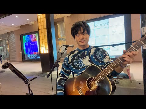 【Live配信 From Taiwan🇹🇼】『世界に一つだけの花』SMAP を台湾の路上ライブで歌ってみました！