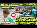 EXCLUSIVO! ANTES DO TREINO, DIEGO ALVES FOI VISTO PLANEJANDO VOLTA À EUROPA? ARÃO SÓ JOGA EM 2021!