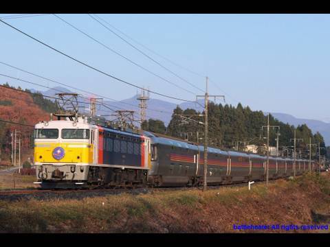 2009/11/29 EF81 79(カシオペア色)牽引 東北線8010レ 寝台特急「カシオペア