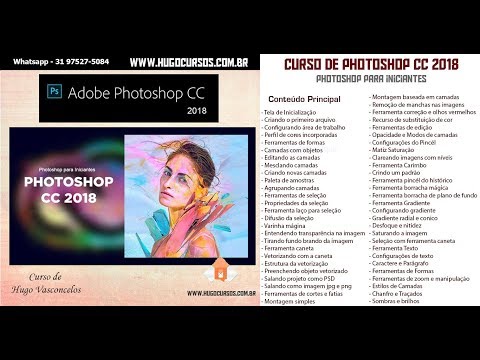 Curso de Photoshop CC 2018 - Aula 15 - Ferramenta Laço para seleção