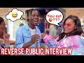 Reverse Public Interview 😭🔁 Atlanta Mall Edition