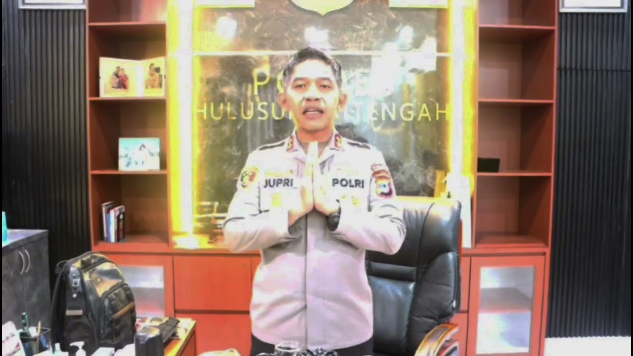 KAPOLRES HST BESERTA STAFF DAN JAJARAN MENGUCAPKAN SELAMAT HARI SANTRI