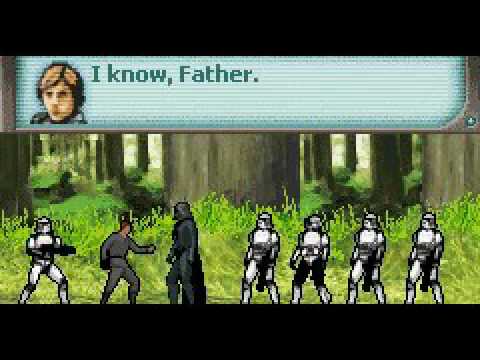 Прохождение GBA [012] Star Wars Trilogy - Apprentice of the Force (7/7)