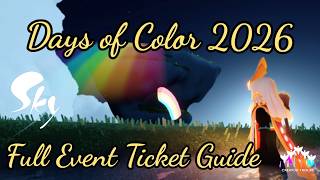 Days of Color 2026 Full Event Ticket Guide - Sky: Children of the Light