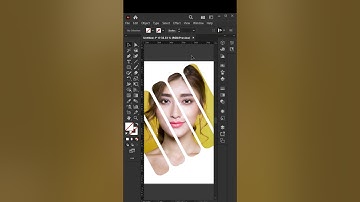 How to create clipping mask in illustrator #shortvideo #tutorial #ai