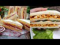2 most delicious bakery style sandwich recipes by tasty food with maria