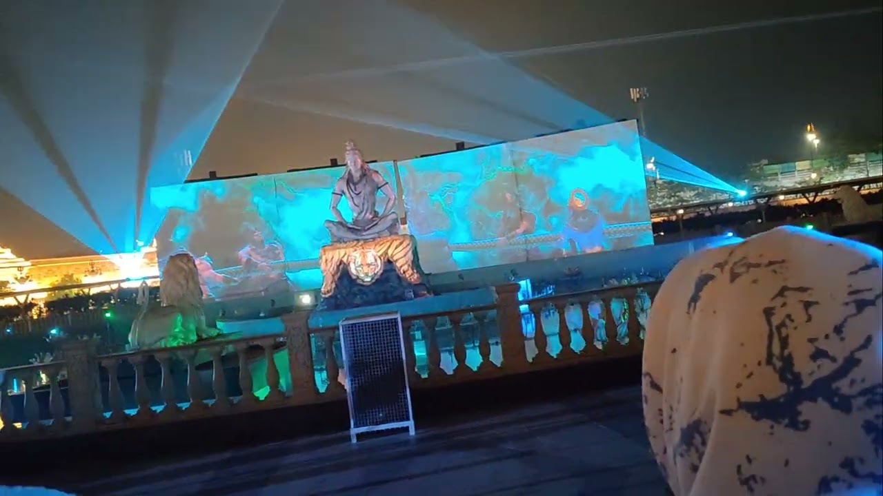 Laser show mahakal lok ujjain #mahakal #mahakallok #ujjain #viralvideo #mahashivratri 