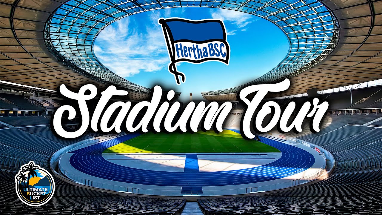 ⚽ Berlin’s Olympiastadion Stadium Tour - Inside the Olympic Stadium - Football Soccer Travel Guide