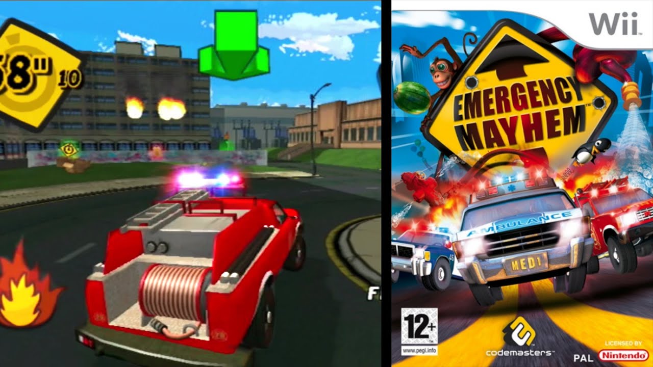 Emergency Mayhem ... (Wii) Gameplay