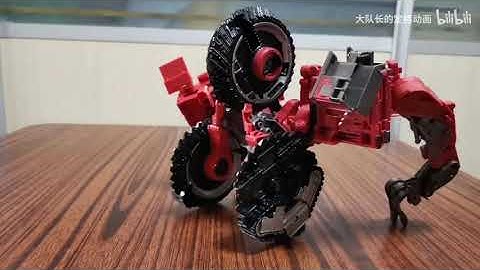 Transformers Stop Motion Animation：SS Devastator, SS47, SS53，and SS55