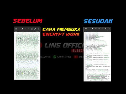 CARA MEMBUKA ENCRYPT 100% WORK || SCRIPT ENC || FREE SPESIAL 450 SUBS