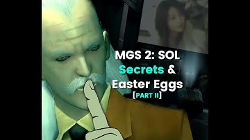 Metal Gear Solid 2: Sons Of Liberty Secrets & Easter Eggs