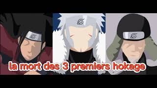 la mort des 3  premier hokage
