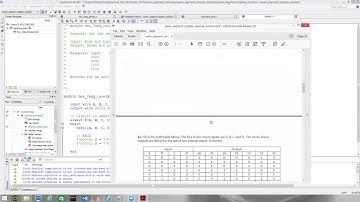 Seven Segment Display Verilog Case Statements   YouTube