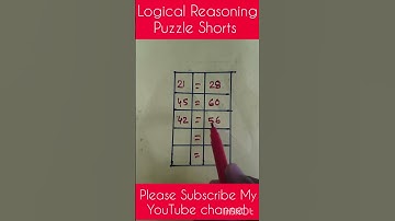 Logical Reasoning Puzzle Mind game, Can you Solve this Problem?