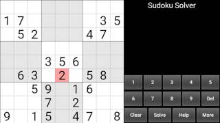 Sudoku Solver Android App screenshot 1