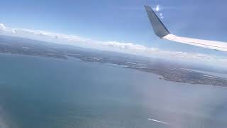 Taking off from Brisbane Airport