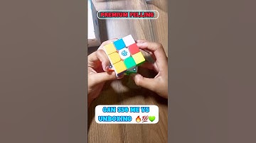 New Gan Cube Unboxing || Budget Friendly #shorts #ytshorts #rubikscube