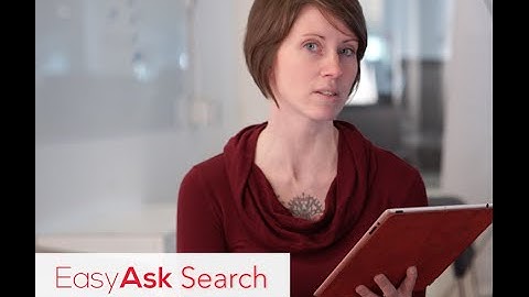 EasyAsk Mobile and eCommerce Search - Extended Version